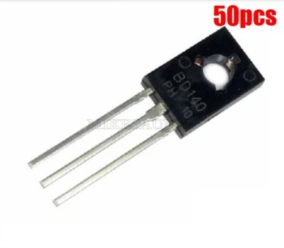 MARKENLOS 50Pcs Pnp 80V 1.5A TO-126 Power Transistor BD140 Ic New vq