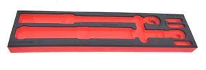 New Snap-on Red Foam Organizer for 2pc 3/8" Drive Torque Wrench Set FMTQ01BR - Picture 1 of 6