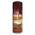 1 x 400ml Teak Oil Exterior Hardwood/Softwood Garden Furniture Spray Can