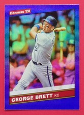 2020 Donruss Retro 1986 Holo Blue Parallel Baseball - Pick Your Card