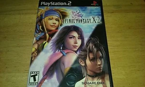 PLAYSTATION 2 PS2 FINAL FANTASY X-2 BLACK LABEL OG VIDEO GAME - Picture 1 of 4