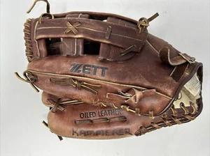 Zett BIG-5111 Players Series Baseball Softball Glove Mitt Vtg LHT - Picture 1 of 4