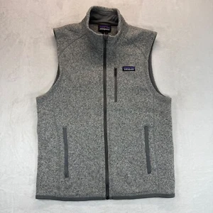 Patagonia Better Sweater Fleece Vest Full Zip Gray Outdoor Size M - Picture 1 of 11