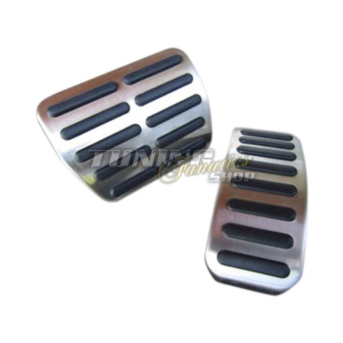 Original Edelstahl Sport Pedale Pedalkappen für Automatik VW Audi Seat Skoda - Bild 1 von 1