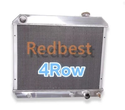 For 1963-1966 Chevrolet C/K C10 C20 C30 Pickup Suburban 4Row Aluminum Radiator - Imagem 1 de 4