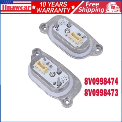 Left+Right Side For AUDI A3 2011-2021 Xenon Headlight DRL Module Unit New Foto 1 de 4