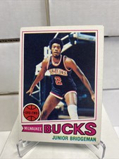 1977-78 Topps Basketball Junior Bridgeman Milwaukee Bucks #114