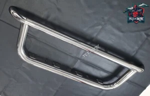 For VOLVO FH12 CHROME BULL BAR GRILL BAR SPOTLIGHT BAR LIGHT BAR NUDGE 2002-2013 - Picture 1 of 12