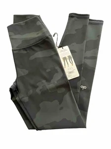 🔥 Alo Yoga High-Waist Camo Vapor Leggings Hunter Camouflage Green Small NWT🔥 - Picture 1 of 4