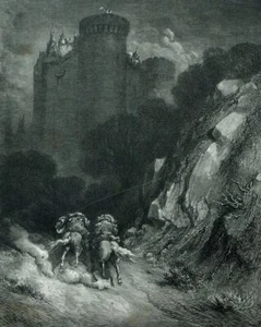 Blue Beard Perrault Engraving Original Illustration by Gustave Doré 1867 - Picture 1 of 2