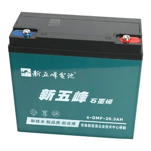12V 20Ah 6-DZM-20 Battery for Electric Go Kart ATV E-bike 4 Wheeler Motorcycle - Picture 1 of 8