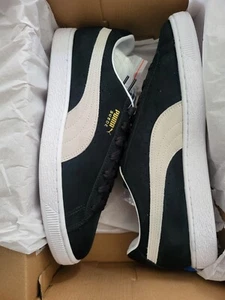 Puma Suede Classic XXI 37491501 Mens Black Suede Sneakers Shoes Size 11.5 - Picture 1 of 5