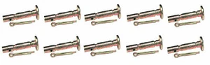 Set of 10 Shear Pins & Cotter Pins for MTD 738-04124, 738-04124A 938-04124 + - Imagen 1 de 1