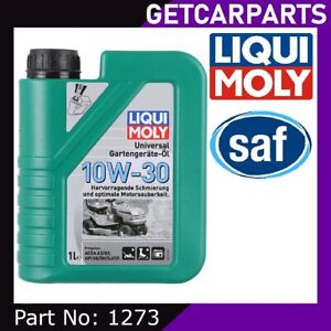 Liqui Moly 1L 10W-30 Universal Garden Tool Oil 1 Litre ACEA A3/B3 - Part 1273