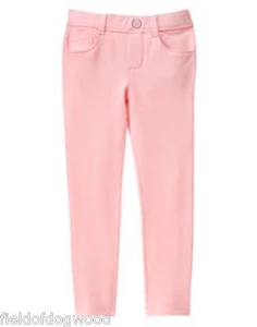 NWT GYMBOREE pretty poppy Pink PONTE PANTS 4,8,10 Pull on Jeggings Girls - Picture 1 of 1