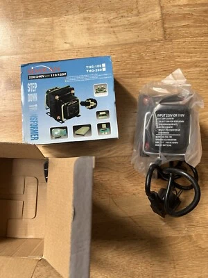 Simran THG-100 220/240V 110/120V Step Down Transformer 220 Volt To 110 volt NEW - Image 1 of 3