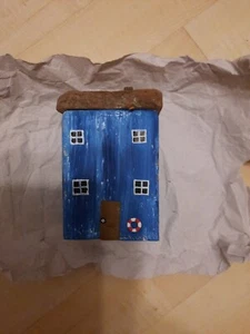 Driftwood Holzhäuschen Sommerhaus als maritimer Treibholzschmuck - Bild 1 von 5