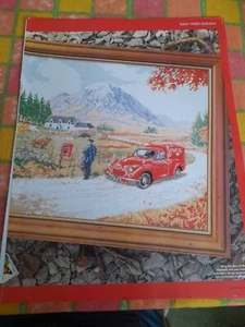 Cross Stitch Chart Highland Postman Kevin Walsh Dmc Design Pages Taken From... - Picture 1 of 7