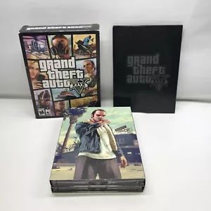 GTA V Grand Theft Auto 5 PC DVD-ROM 7 Discs RockStar Games Complete - Picture 1 of 10