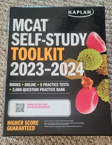 Kaplan MCAT Self-Study Toolkit 2023-2024 7 Books No Code And The Official Guide - Picture 1 of 3