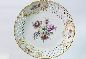 Plato antiguo Meissen AUGUSTUS REX .XX siglos XVIII/XIX - Imagen 1 de 6