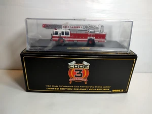 Code 3 Collectors Club Membership E-One Ladder 1/64Die-Cast Truck 12962 - Picture 1 of 15