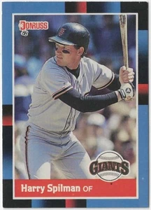 1988 Donruss #607 Harry Spilman San Francisco Giants MLB Baseball Card - Picture 1 of 2