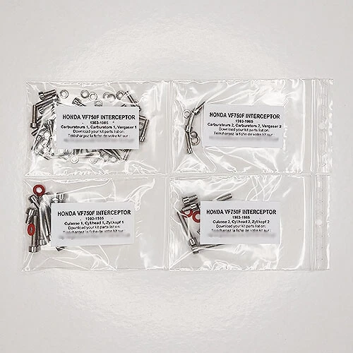 HONDA VF750F INTERCEPTOR V45 1983-1985 Kit viti brugola n°1 carburatori VF 750 - Изображение 1 из 1