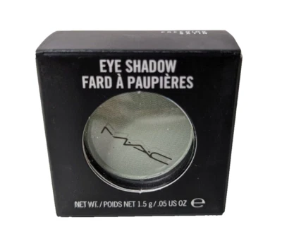 MAC Cosmetics PREENING SATIN Mint Green Powder Eye Shadow 1.5g/ .05 US Oz New - Image 1 of 4
