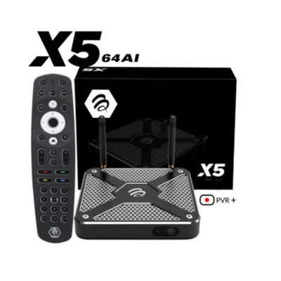 Buzz TV X5 Android 11 Box, 4K Ultra High Definition - ACCESSORY OF YOUR CHOICE - Image 1 of 3
