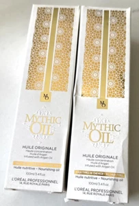 2 L'Oreal Professionnel Mythic Oil Huile Originale Nourishing Oil All Hair Type - Picture 1 of 4