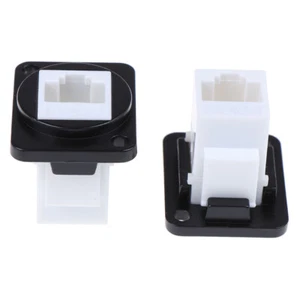 Rj45 network connector metal panel socket D-type Zinc Alloy mounting C Gw.WG - Afbeelding 1 van 12