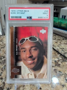1996 Upper Deck #58 RC Kobe Bryant MINT PSA 9 - MVP Lakers HOF - Picture 1 of 2
