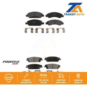 Front Rear Semi-Metallic Brake Pads Kit For GMC Chevrolet Sierra 1500 Silverado - Picture 1 of 9