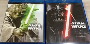 STAR WARS EPISODES 1 - 6 (BLU-RAY + DVD, 12 Disc Set) - Picture 1 of 1