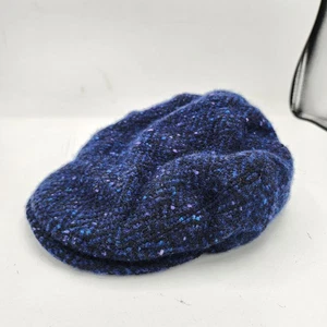 Eddie Doherty Donegal Tweed Flatcap Small Multicolor Handwoven Ireland - Bild 1 von 7