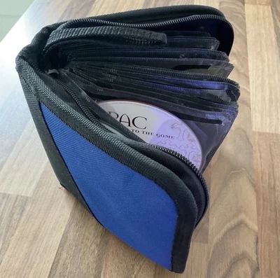 36 x DVD CD DISC Holder Storage Case Folder Wallet Carry Bag Organizer + 23 CDs - Image 1 of 4