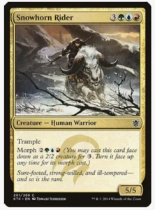 Magic the Gathering Cards Snowhorn Rider (4x) PLAYSET MtG KtK NM/LP - Picture 1 of 1