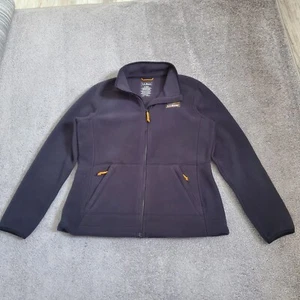 LL Bean Jacke Damen Small Schwarz Fleece Reißverschluss Mountain Classic - Bild 1 von 7
