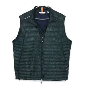 Peter Millar All Course Vest Men's XL Quilted Camouflage Full Zip - Picture 1 of 8