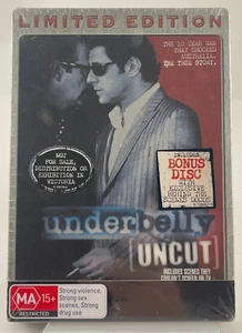 Underbelly Uncut NEW & SEALED Steelbook - Complete DVD Box Set (Region 4) - Picture 1 of 4