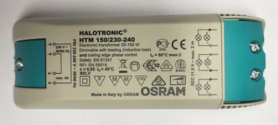 OSRAM Halotronic HTM 150/230-240 elektronischer Trafo 150VA 50- 150 Watt Halogen - Bild 1 von 3