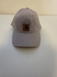 Carhartt Canvas Cap Mütze grau/lila 102427 verstellbar OSFA Work Patch - Bild 1 von 3