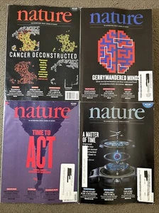 Nature: The International Weekly Journal of Science - Lot of 4 Aug-Sep 2019 - Picture 1 of 5
