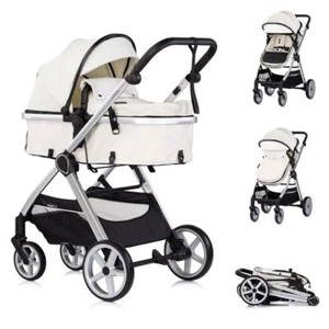Passeggino combinato Chipolino 2 in 1 Vista borsa fasciatoio, copripiedi, cestino, cinghia - Foto 1 di 26