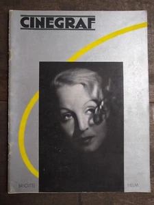 BRIGITTE HELM auf Cover, CINEGRAF, Argentinien Zeitschrift, Jan 1934 - Bild 1 von 1