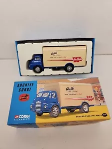 Archive Corgi 19304 1:50 Bedford S Box Van - Paredes Helado Diecast Modelo En Caja - Imagen 1 de 16