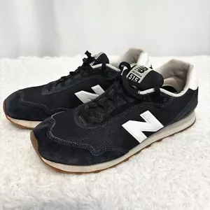New Balance 515 Men's Size 10.5 V3 Casual Black Gum White Sneakers Shoes - Picture 1 of 7