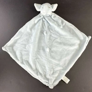 Angel Dear Baby Security Blanket Lovey Blue Elephant Stuffed Soft Plush Toy - Picture 1 of 7