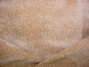 4Y Lee Jofa ED85174 Calisto Parchment Textured Velvet Upholstery Fabric - Picture 1 of 4